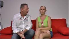 Horny blondie fuck her step daddy s dick