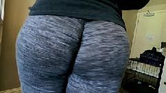 Hotel thicc booty wedgie public